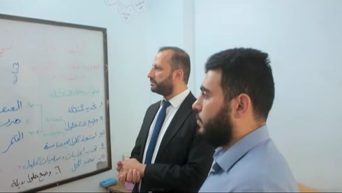 زار مجلس إدارة جمعية إنعاش الفقير مركز الدعم النفسي التابع للجمعية